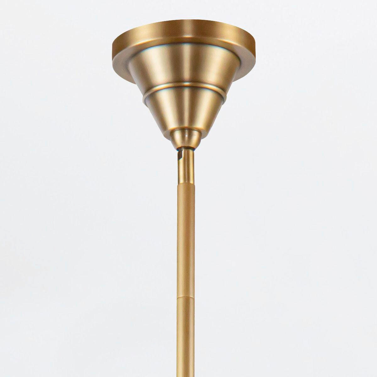 HÄNGELEUCHTE  - Messingfarben, KONVENTIONELL, Glas/Metall (37,6/103,1/34,3cm) - Elstead Lighting