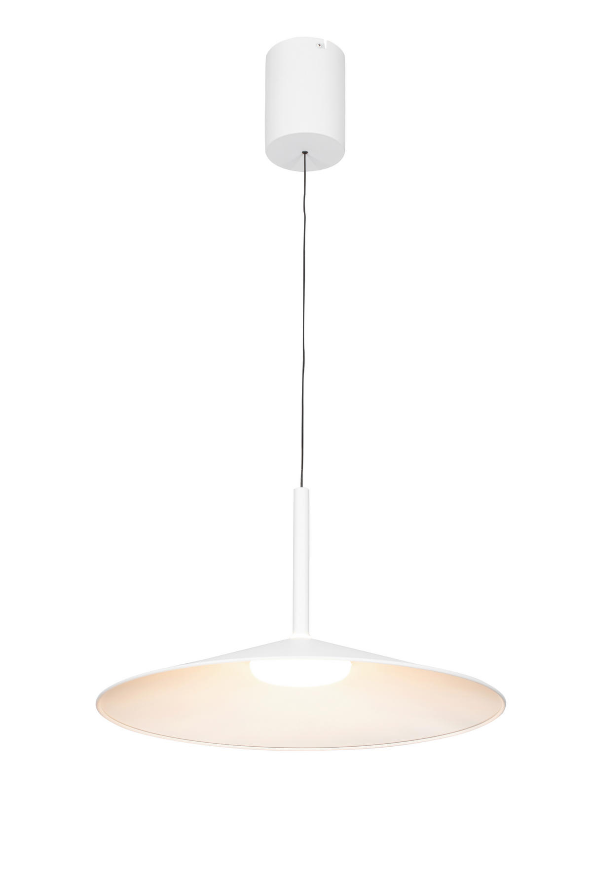 LED-HÄNGELEUCHTE 48/150 cm  - Weiß, LIFESTYLE, Metall (48/150cm) - Novel
