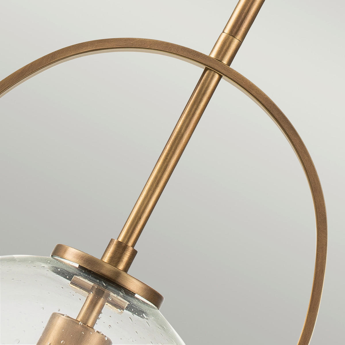 HÄNGELEUCHTE 28.9/50.3 cm    - Messingfarben, Design, Glas/Metall (28.9/50.3cm) - Elstead Lighting