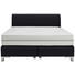 BOXSPRINGBETT 180/200 cm in Schwarz - Chromfarben/Schwarz, KONVENTIONELL, Holz/Holzwerkstoff (180/200cm) - Dieter Knoll BOXSPRINGBETT 180/200 cm in Schwarz - Chromfarben/Schwarz, KONVENTIONELL, Holz/Holzwerkstoff (180/200cm) - Dieter Knoll