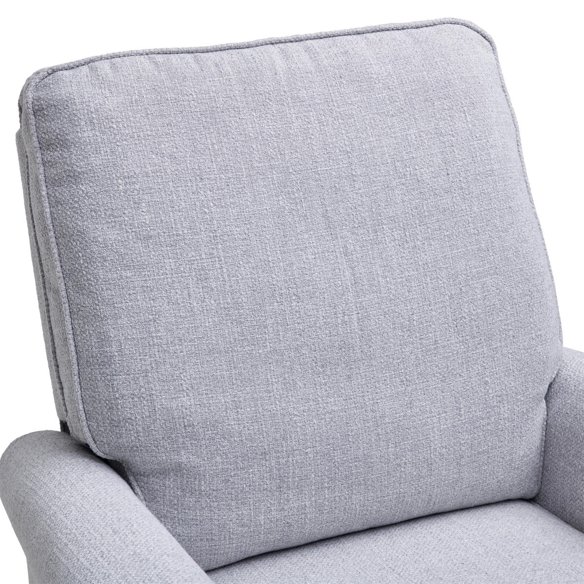 FERNSEHSESSEL in Webstoff Weiss  - Weiss/Schwarz, Konventionell, Kunststoff/Textil (94/102/100cm) - Livetastic