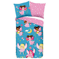 JUGENDBETTWÄSCHE Fee Renforcé 135/200 cm  - Multicolor, Design, Textil (135/200cm)