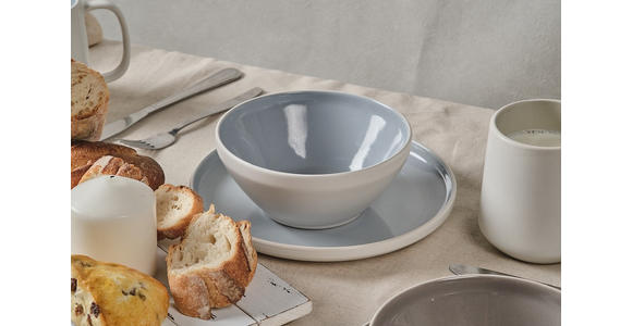 FRÜHSTÜCKSSERVICE Blau  - Blau, Design, Keramik - Novel