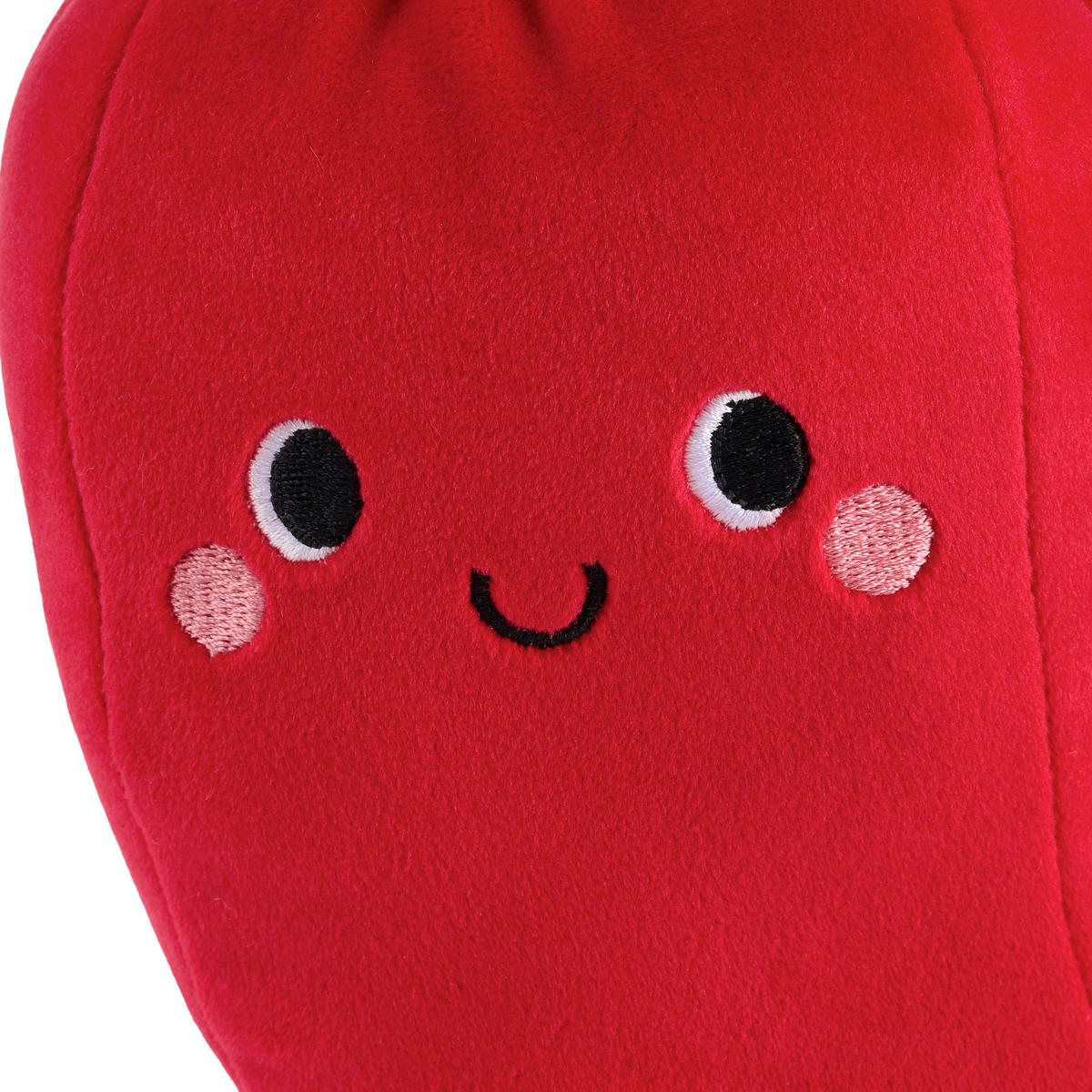 PLÜSCHFIGUR  - Rot/Grün, Trend, Kunststoff/Textil (13/27/12cm) - Patinio