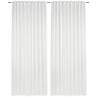 FERTIGVORHANG  halbtransparent  140/245 cm  2 Stück  - Weiß, Basics, Textil (140/245cm) - Esposa