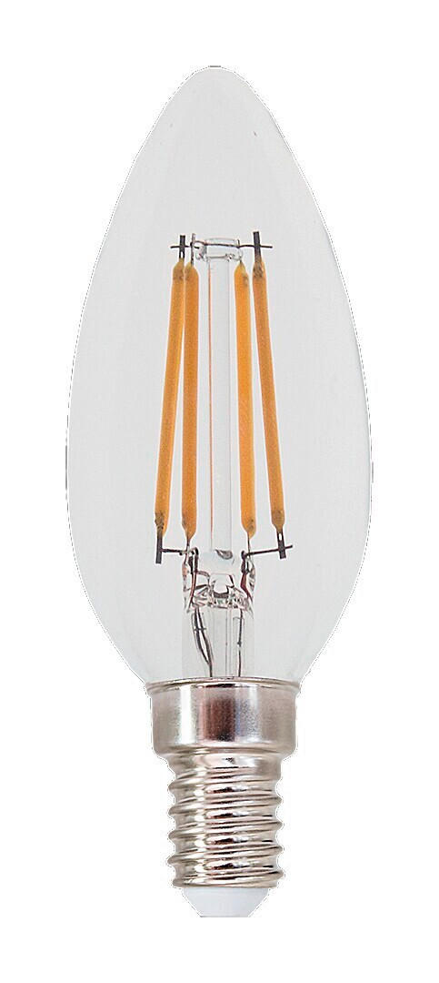 LED FILAMENT SIJALICA - prozirna, Osnovno, staklo (3,5/10cm)