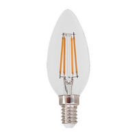 LED FILAMENT SIJALICA - prozirna, Osnovno, staklo (3,5/10cm)