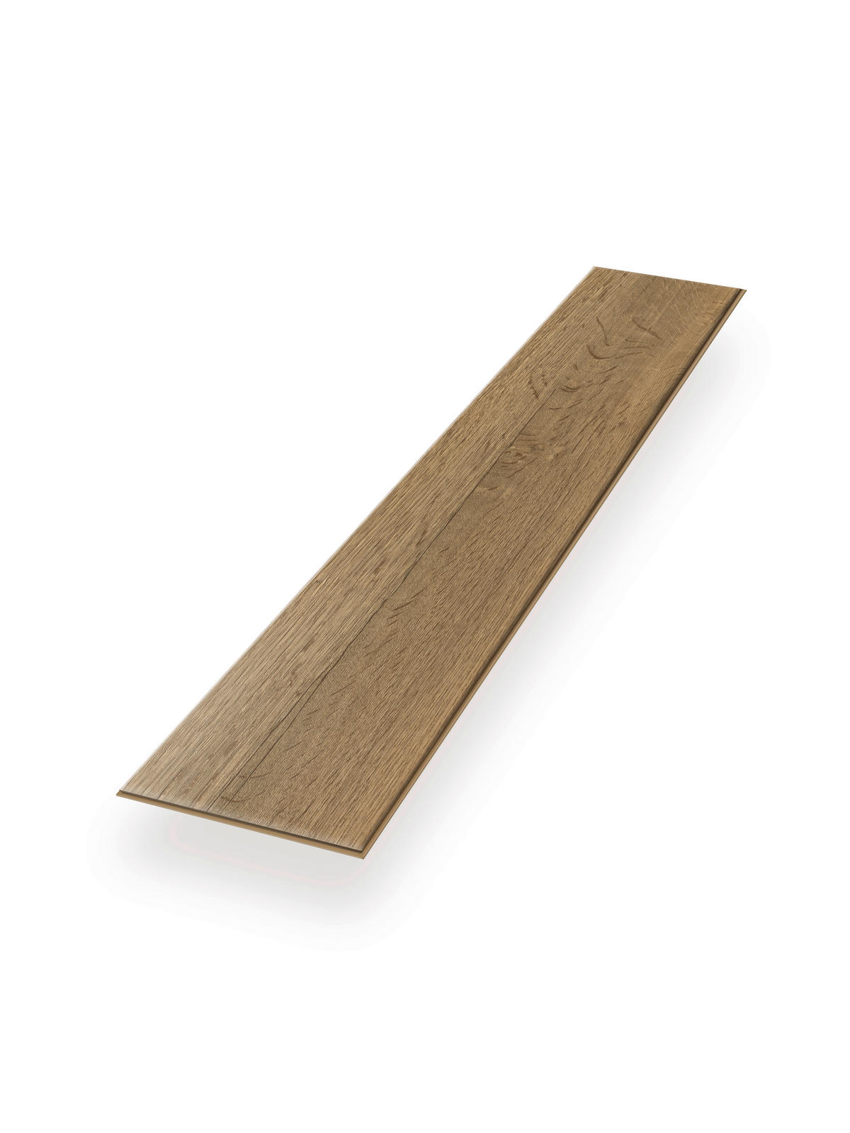 DESIGNBODEN Elva Eiche braun EGGER Aquadura  per  m² - Eichefarben/Dunkelbraun, KONVENTIONELL, Holzwerkstoff (129.2/19.3/0.75cm) - Egger Holzwerkstoffe