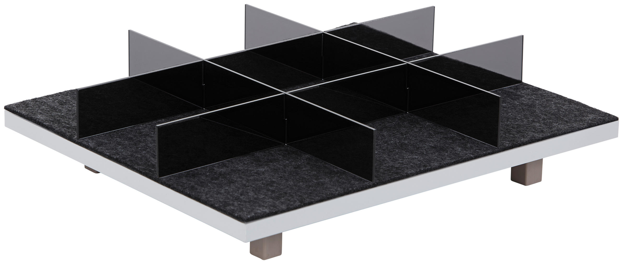 RASPODJELA LADICE antracit   34/5/43 cm    - antracit, plastika (34/5/43cm) - Hom`in