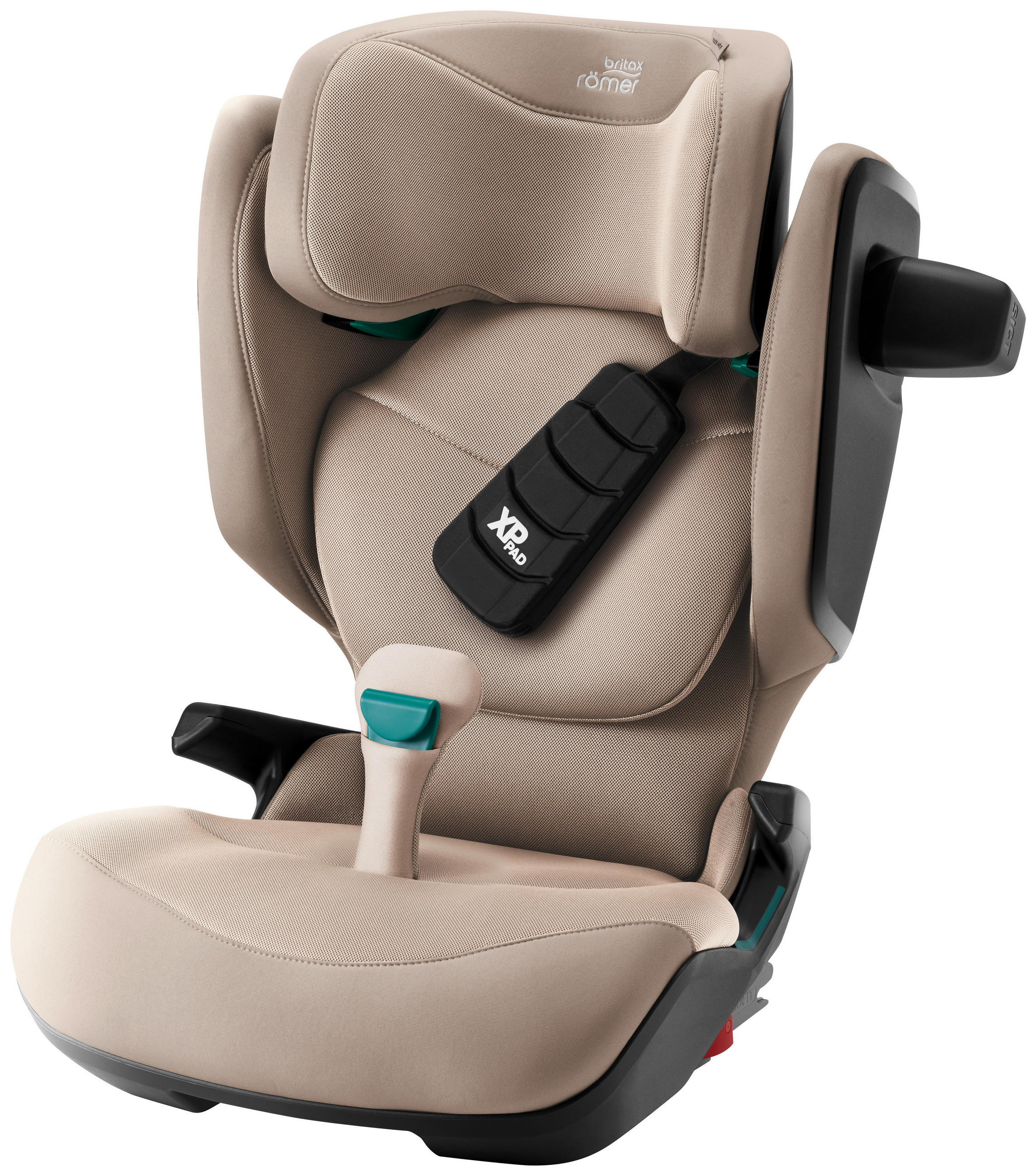 KINDERAUTOSITZ Kidfix Pro  - Taupe/Hellbraun, Basics, Kunststoff/Textil (48/83/42cm) - Britax Römer
