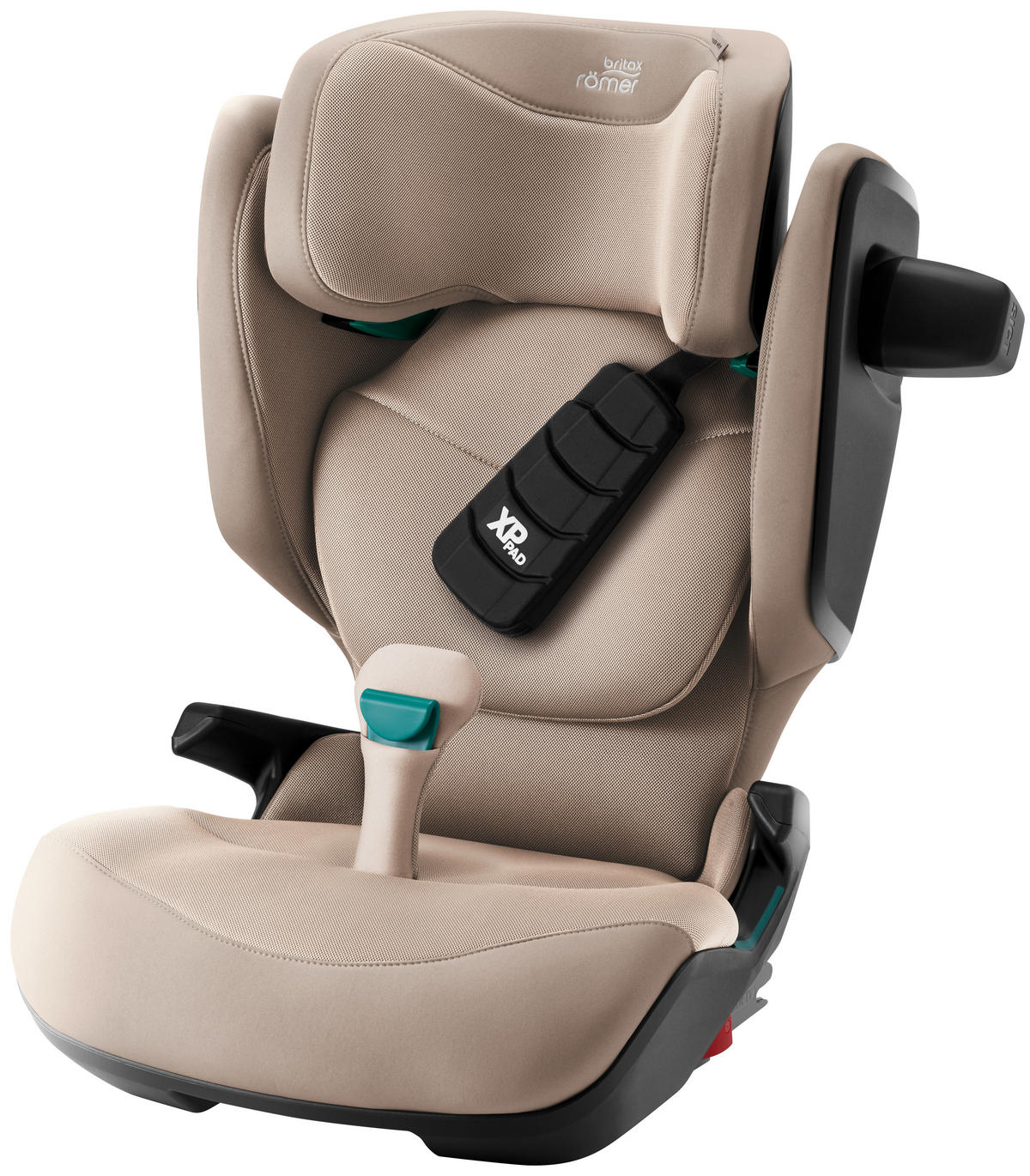 KINDERAUTOSITZ Kidfix Pro  - Taupe/Hellbraun, Basics, Kunststoff/Textil (48/83/42cm) - Britax Römer