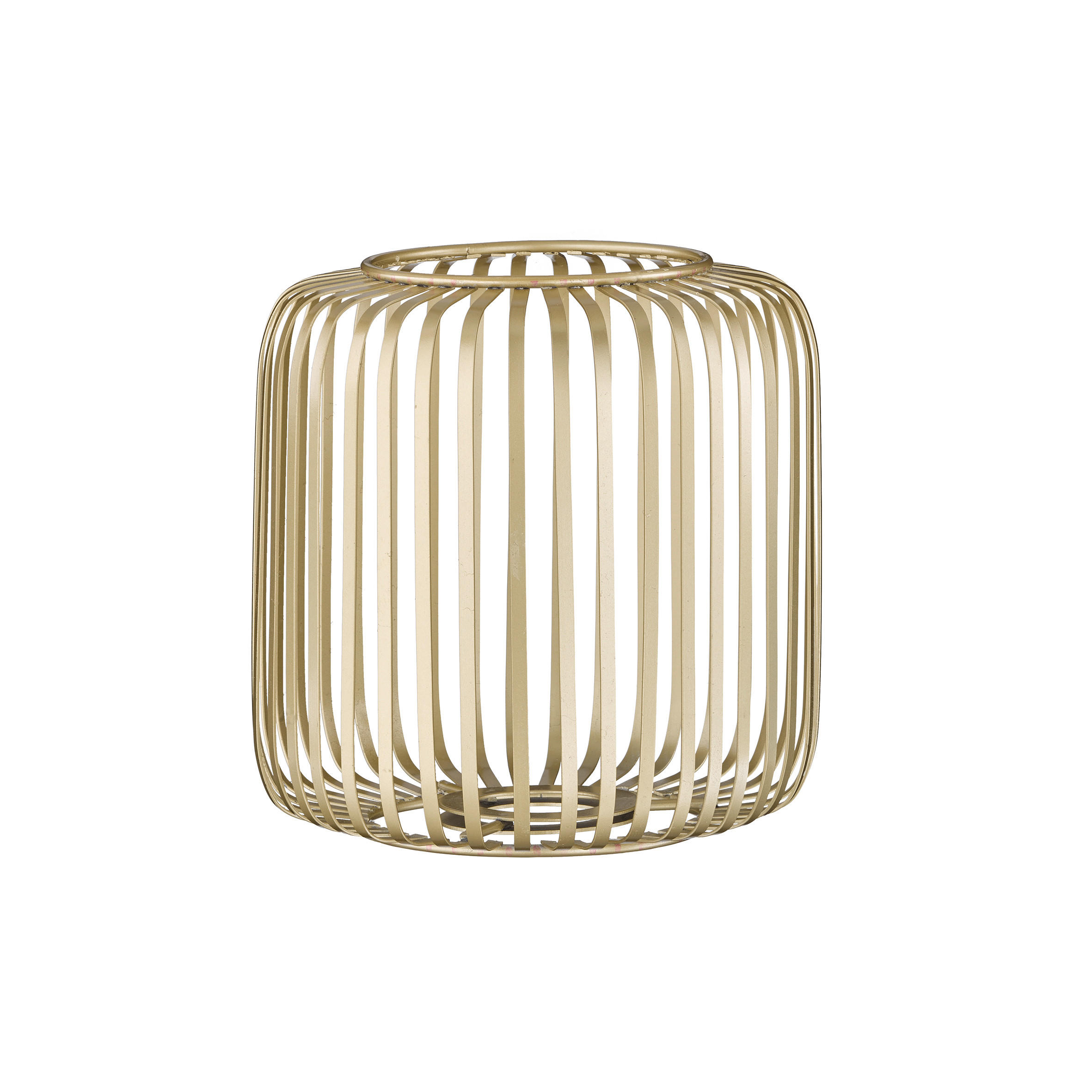 LAMPSKÄRM Modular M 18/18 cm   - guldfärgad, Basics, metall (18/18cm) - Fischer & Honsel