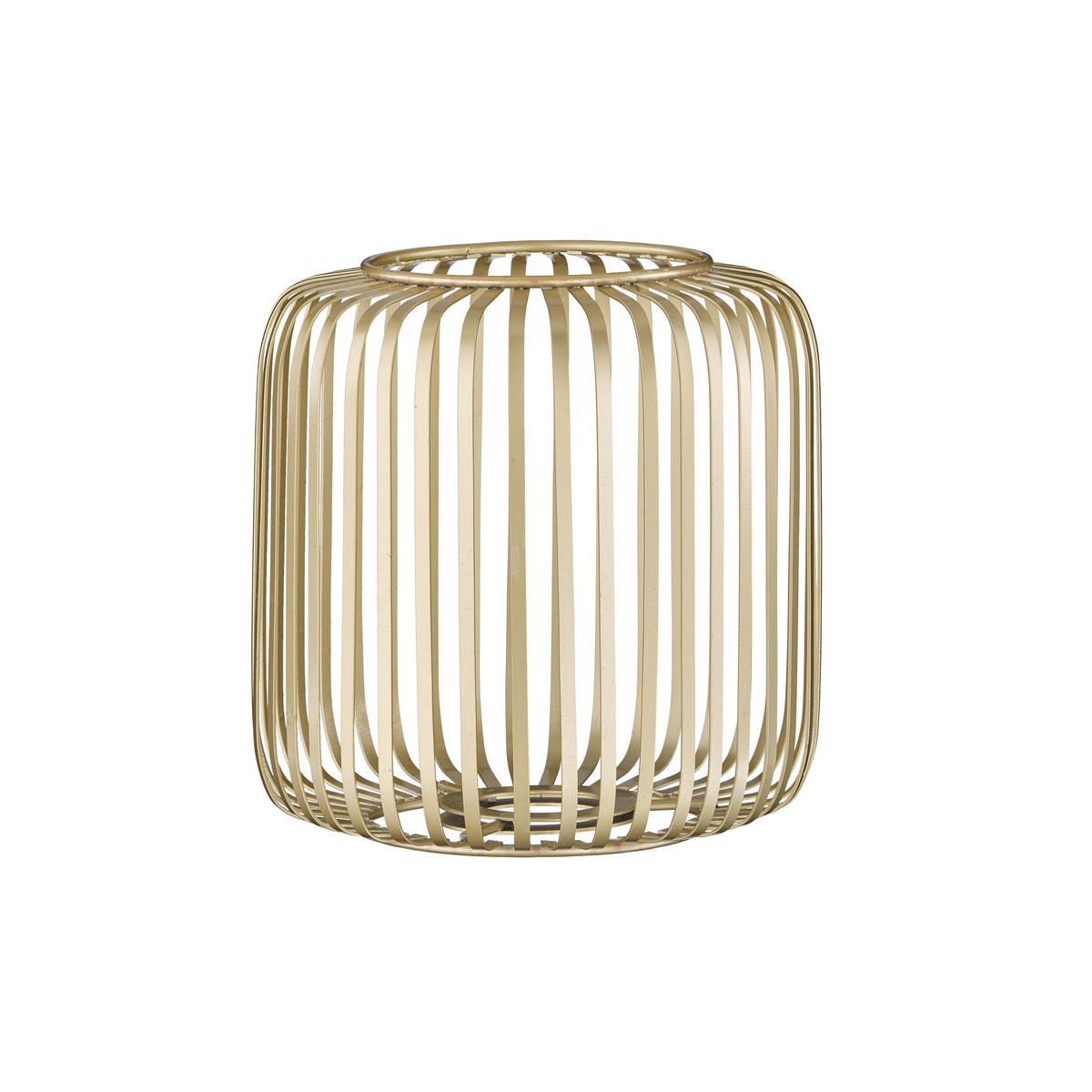 LEUCHTENSCHIRM - Goldfarben, Basics, Metall (18/18cm) - Fischer & Honsel