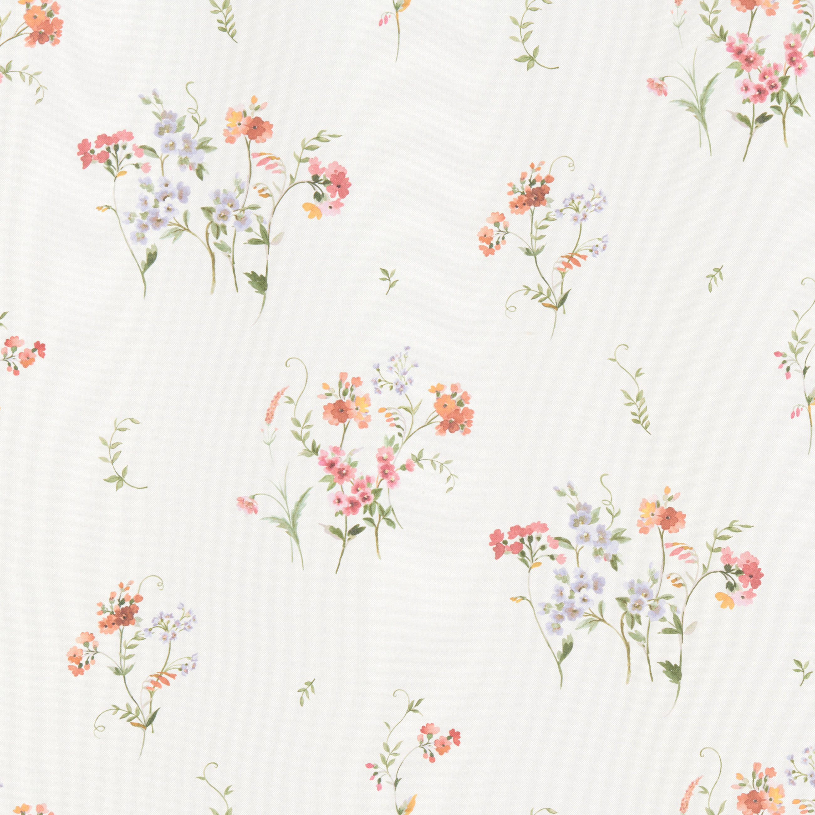 DEKOSTOFF per lfm blickdicht  - Rot/Weiß, Trend, Textil (145cm) - Landscape