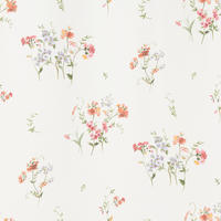 DEKOSTOFF per lfm blickdicht  - Rot/Weiß, Trend, Textil (145cm) - Landscape