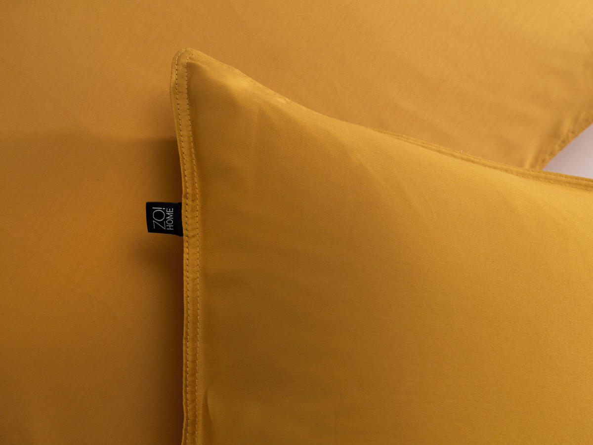 BETTWÄSCHE Satinado Makosatin 200/200 cm  - Goldfarben, Basics, Textil (200/200cm)