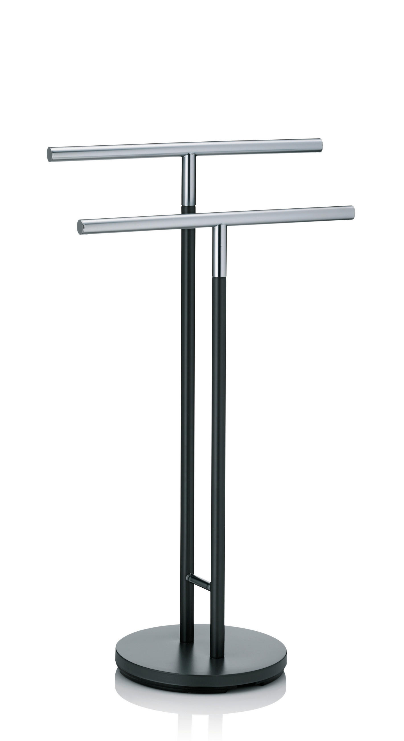 STOJALO ZA BRISAČE SINERIO - srebrne barve/antracit, Basics, kovina (30/92,5cm) - Kela