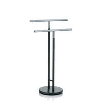 DRŽAČ RUČNIKA  antracit, srebrne boje  SINERIO  - srebrne boje/antracit, Basics, metal (30/92,5cm) - Kela