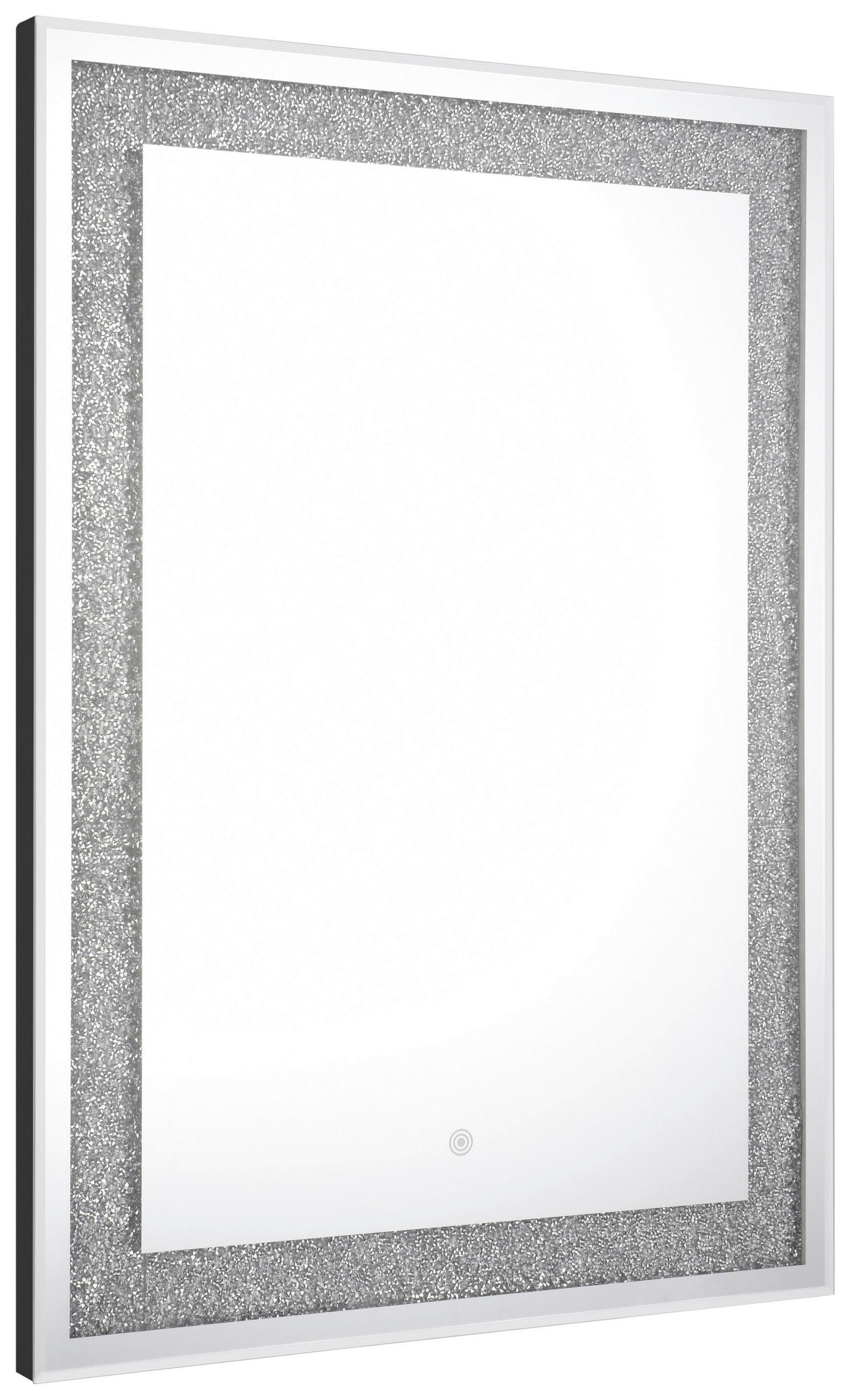 XXXLutz Badezimmerspiegel Hermine Silber 50x70x3.5 cm