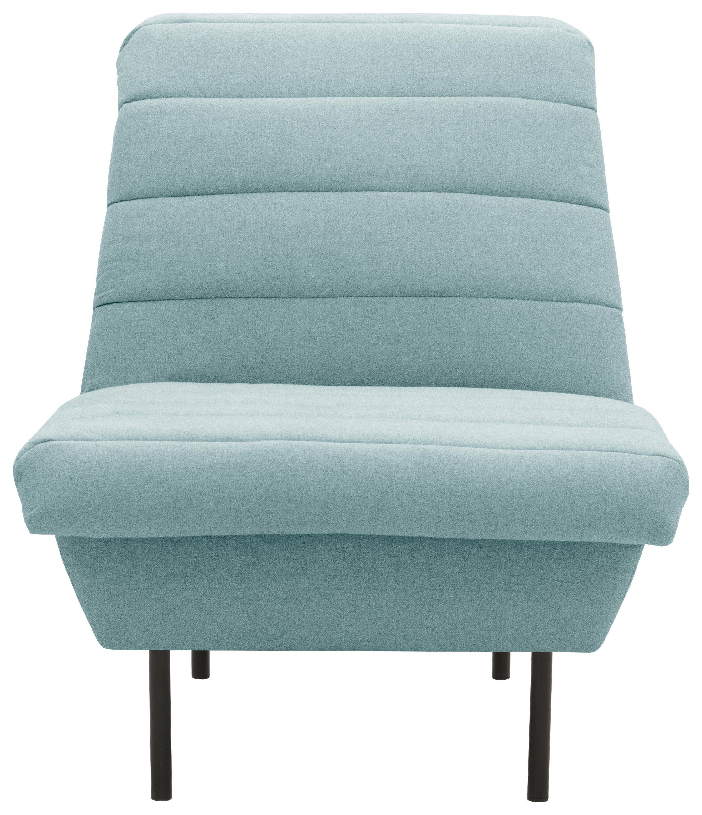 SESSEL Flachgewebe Mintgrau    - Mintgrau/Schwarz, Design, Textil/Metall (72/92/103cm) - LOOKS by W.Joop