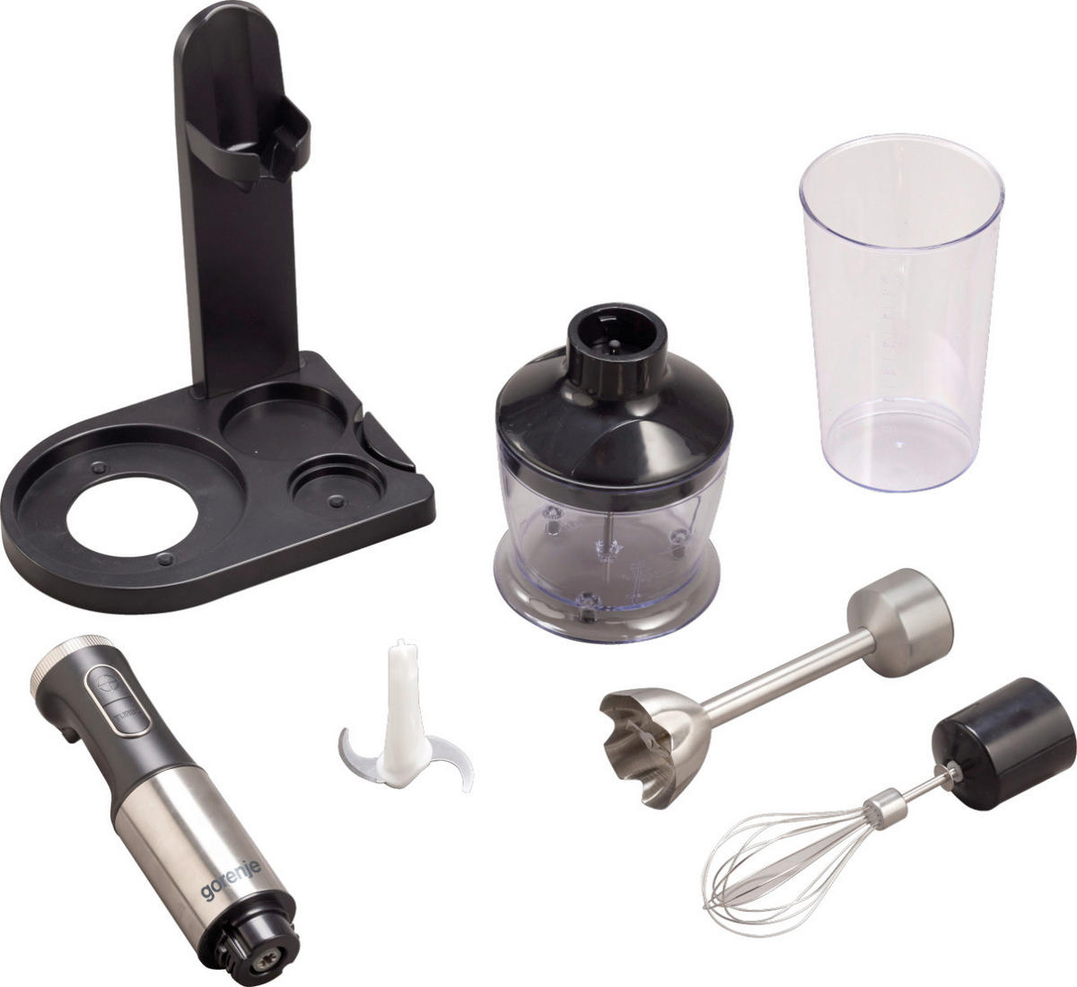 STABMIXER-SET  - Edelstahlfarben, Trend (6,8/40,7/8,2cm) - Gorenje
