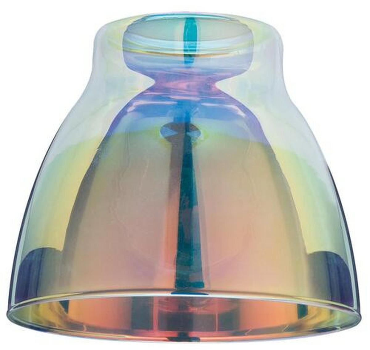 SCHIENENSYSTEM-LEUCHTENSCHIRM URail   - Multicolor, Design, Glas (8cm) - Paulmann