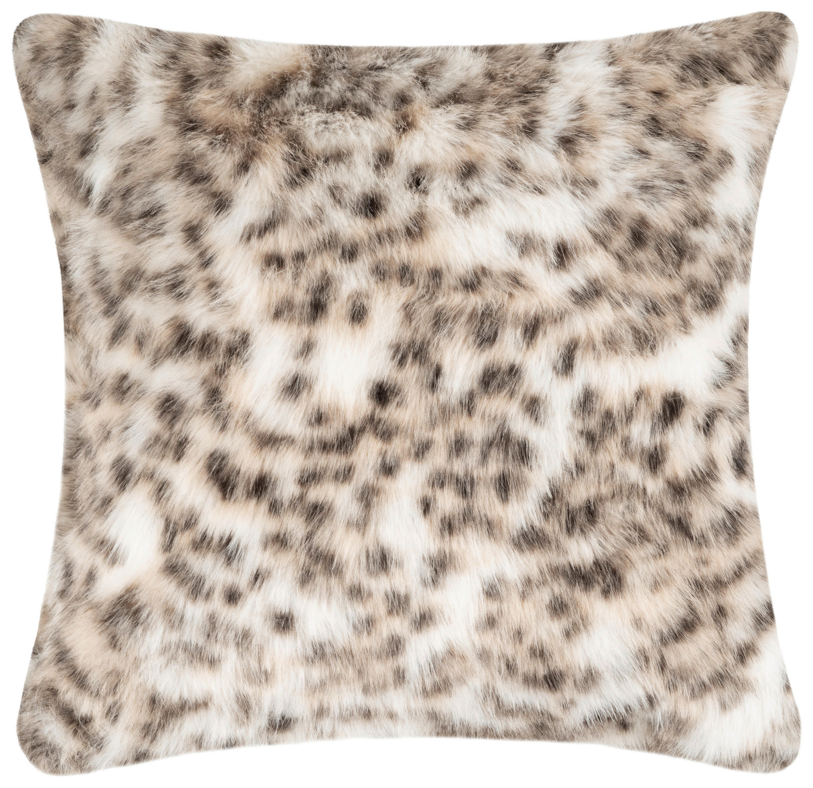 ZIERKISSEN  45/45 cm   - Ecru/Cappuccino, Basics, Textil (45/45cm) - MISTRAL