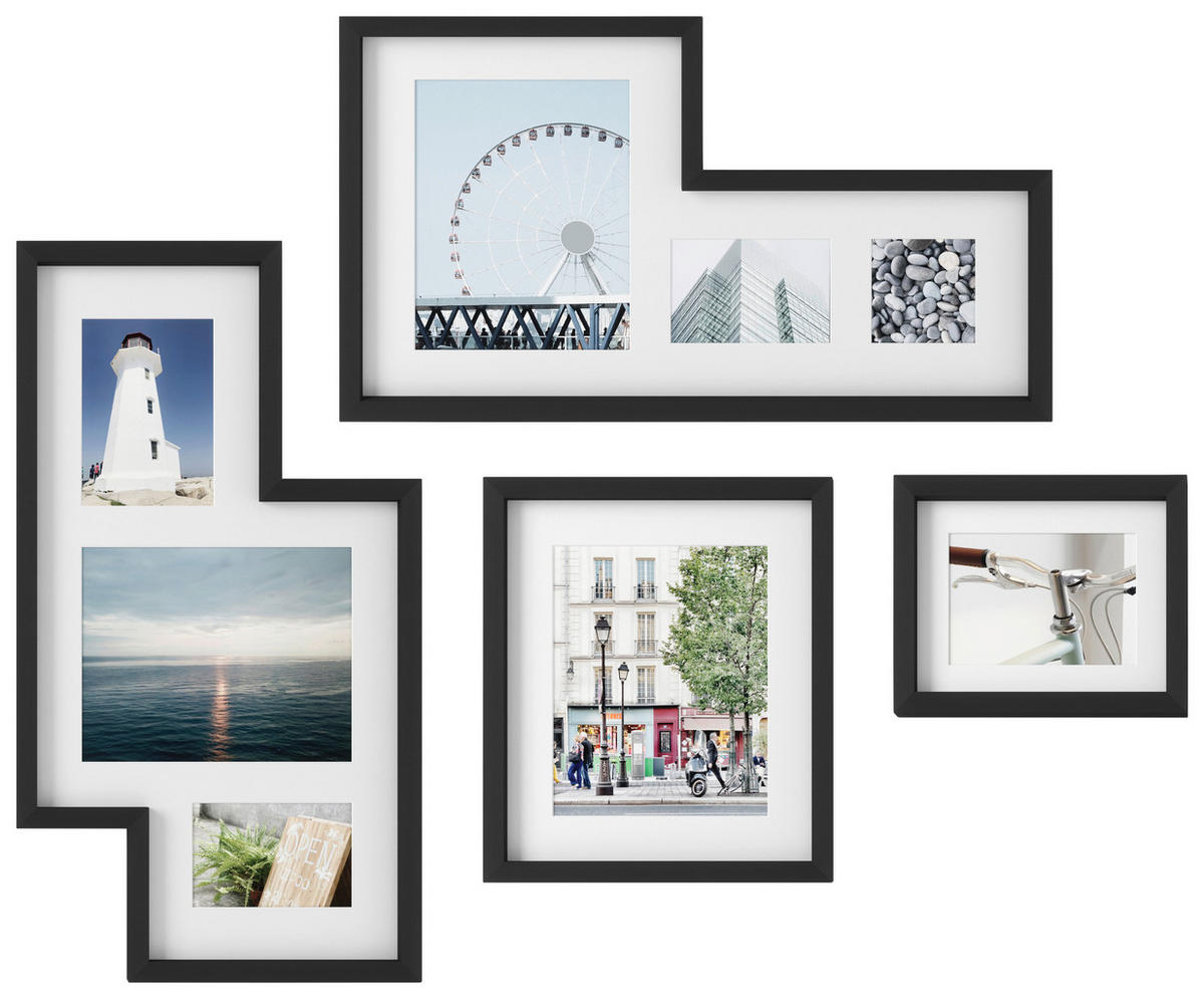 COLLAGERAM 8,3/38,4/69,2 cm  - svart, Design, plast (8,3/38,4/69,2cm) - Umbra