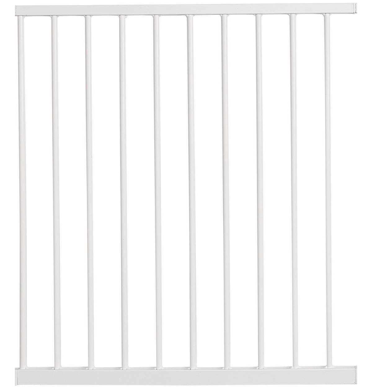SCHUTZGITTERVERLÄNGERUNG 64,5/72 cm  - Weiß, Basics, Metall (64,5/72cm) - Baby Dan