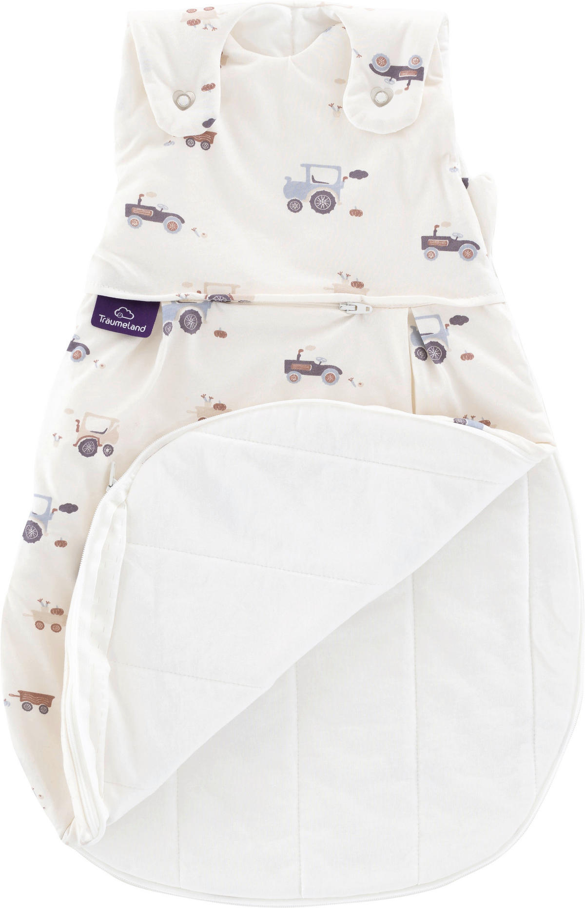 BABYSCHLAFSACK Little Farm blau    62/68   - Basics, Textil (62/68null) - Träumeland