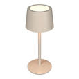 AKKU-TISCHLEUCHTE 9/22 cm  - Beige, Basics, Metall (9/22cm) - Novel