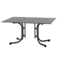GARTENGARNITUR 5-teilig  - Anthrazit, Basics, Holzwerkstoff/Kunststoff (57/80/56cm) - Siena Garden