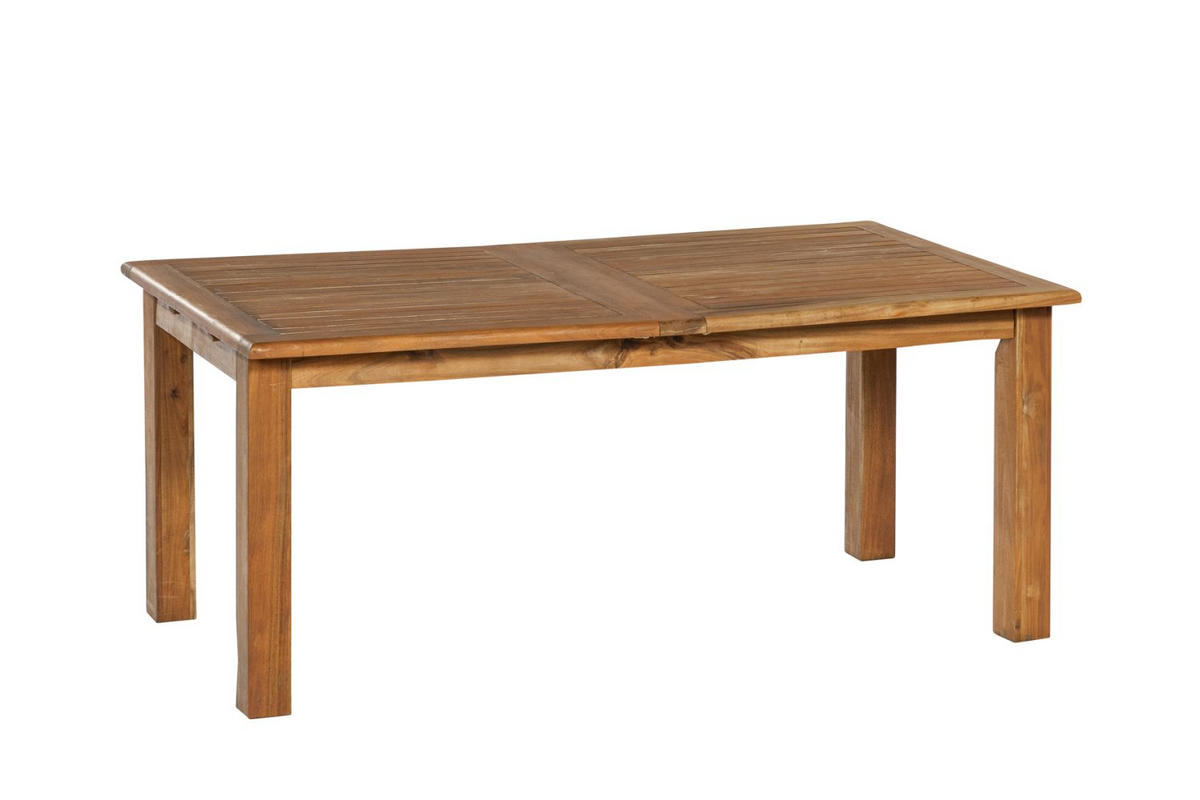 GARTENTISCHGRUPPE  - Grau/Akaziefarben, Basics, Holz/Textil - Gardenson