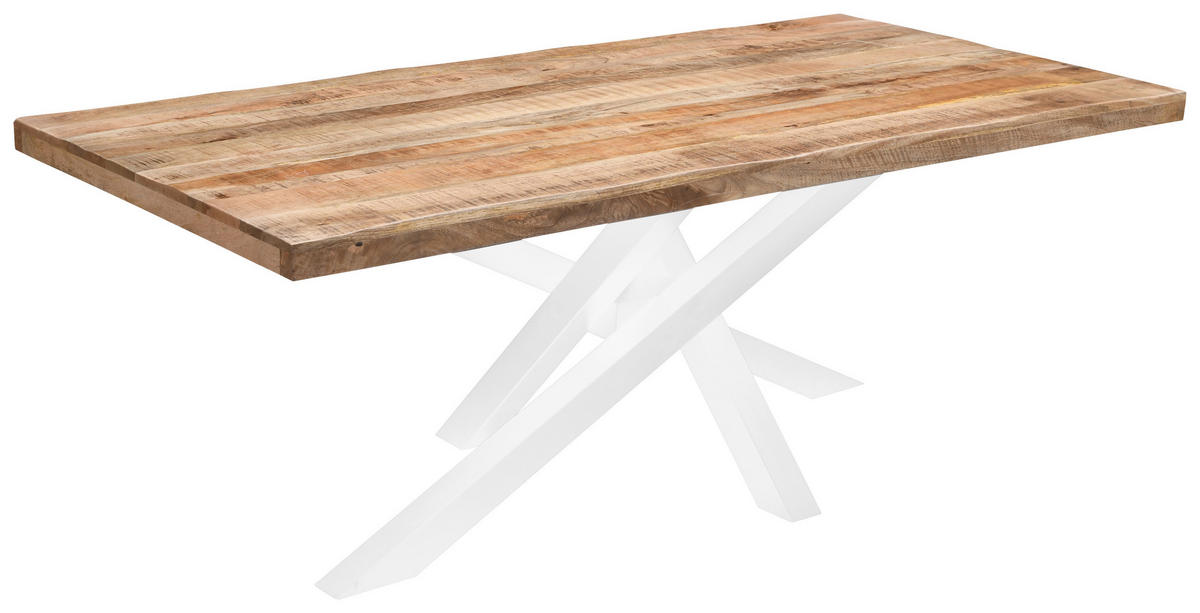 TISCHPLATTE in Holz 180/90/5,5 cm   - Naturfarben, Design, Holz (180/90/5,5cm) - Landscape