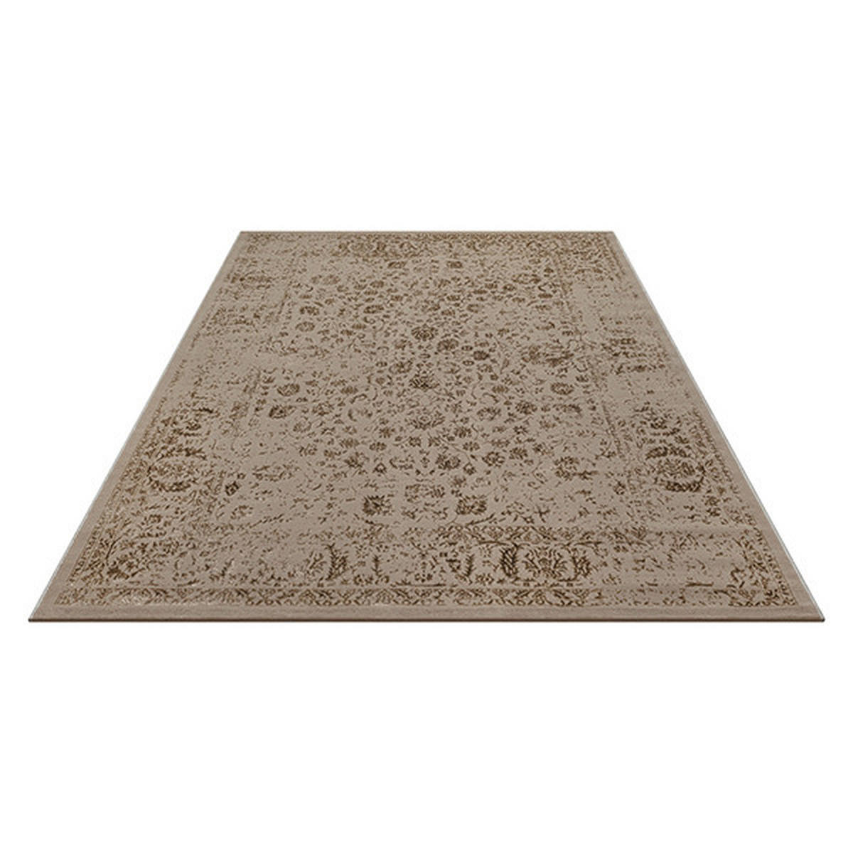 WEBTEPPICH Wohnzimmer 140/200 cm Creation Beige rechteckig  - Beige, Basics, Textil (140/200cm) - Novel