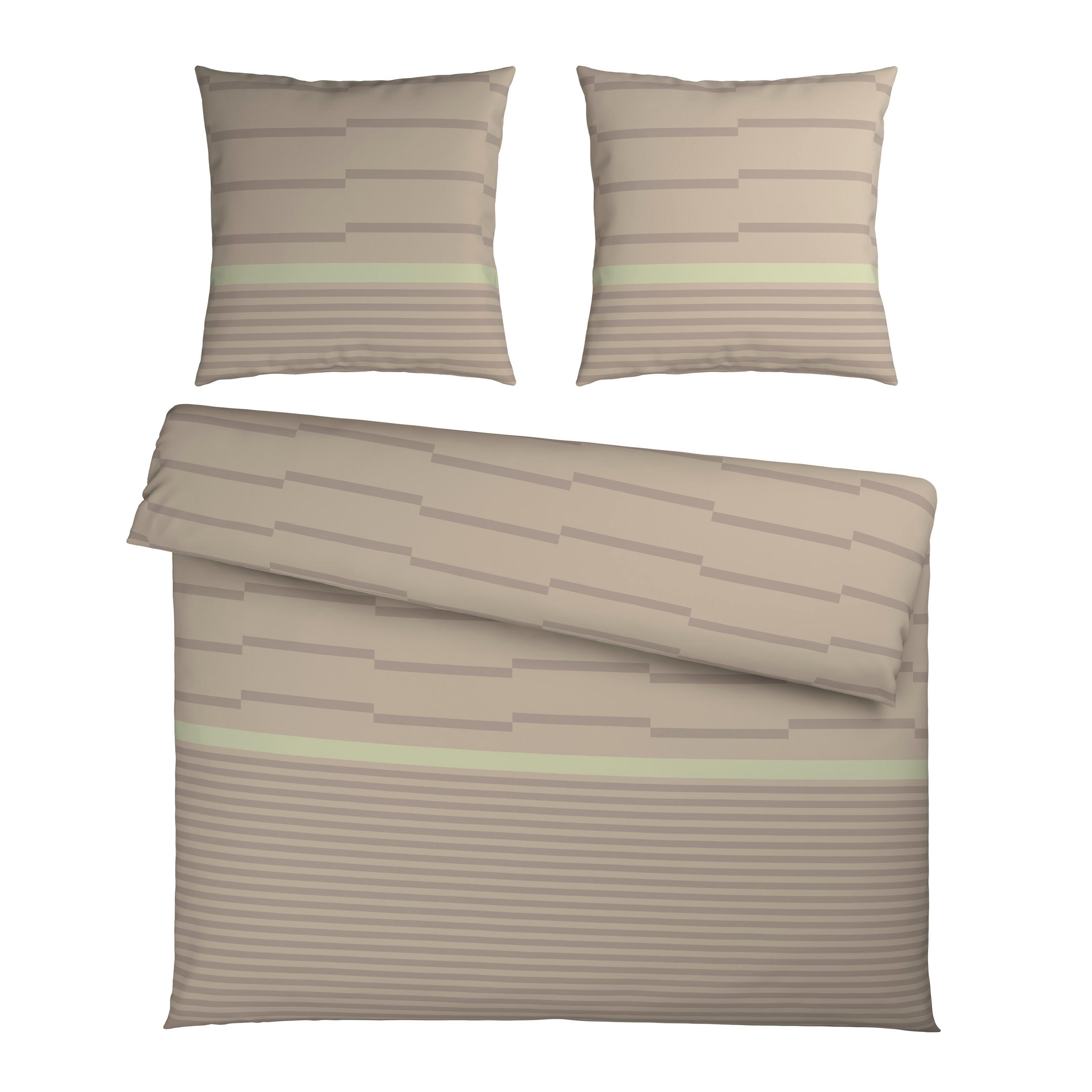 BETTWÄSCHE 200/200 cm  - Beige, Textil (200/200cm) - Bio:Vio
