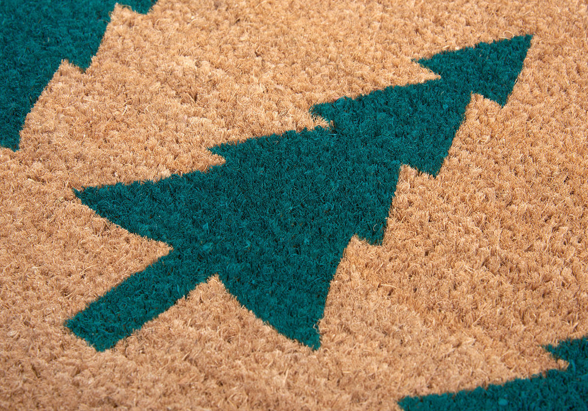 KOKOSMATTE 45/75 cm Mix Mats  - Hellbraun/Dunkelgrün, Basics, Naturmaterialien/Kunststoff (45/75cm) - Esposa