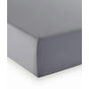 TOPPER-FIXLEINTUCH - Dunkelgrau, Basics, Textil (90-100/200-210cm) - Fleuresse