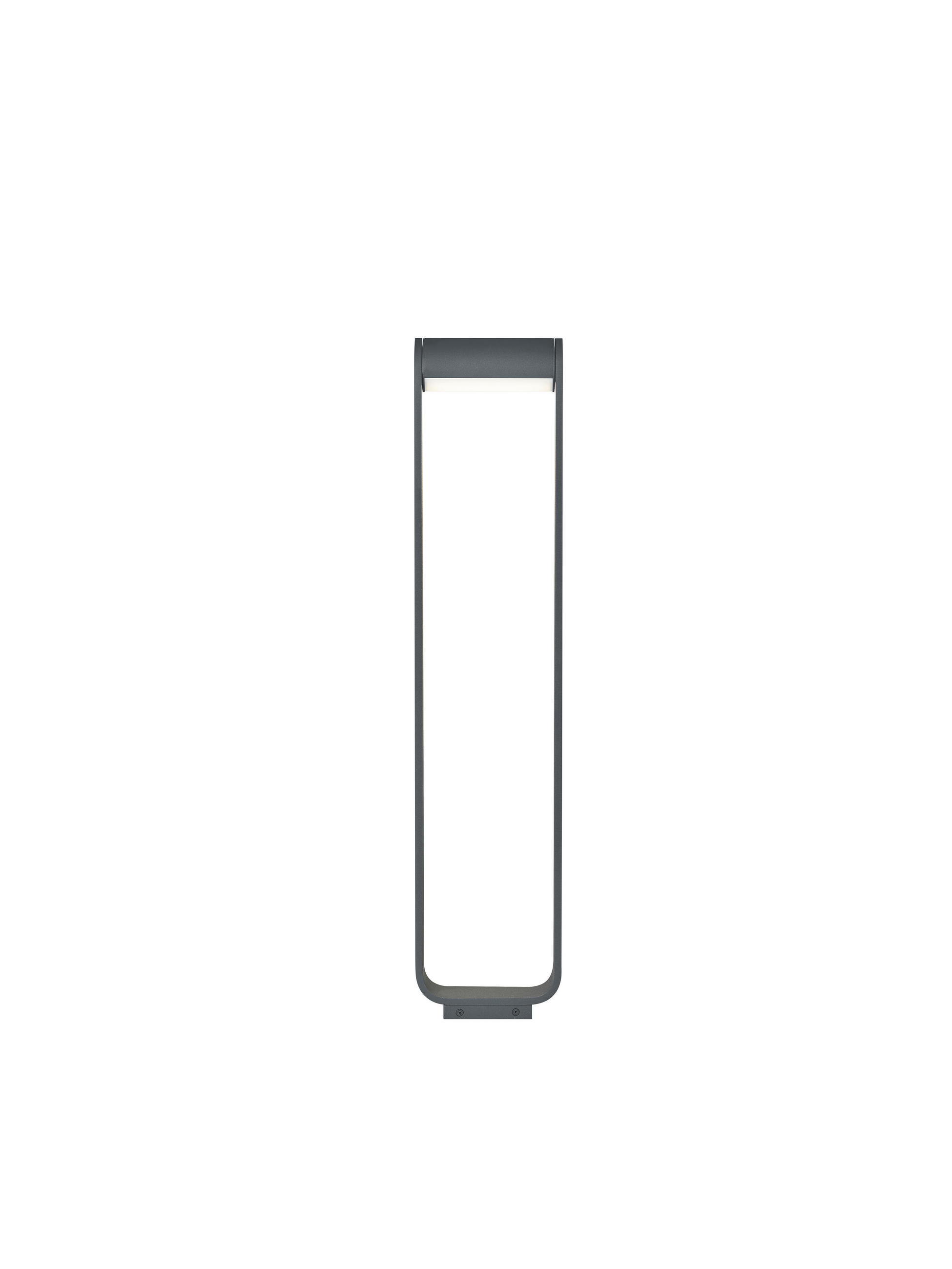 AUSSENSTEHLEUCHTE Luz44 16/6/75 cm  - Graphitfarben, Design, Kunststoff/Metall (16/6/75cm) - Helestra