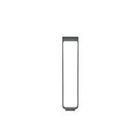 AUSSENSTEHLEUCHTE Luz44 16/6/75 cm  - Graphitfarben, Design, Kunststoff/Metall (16/6/75cm) - Helestra
