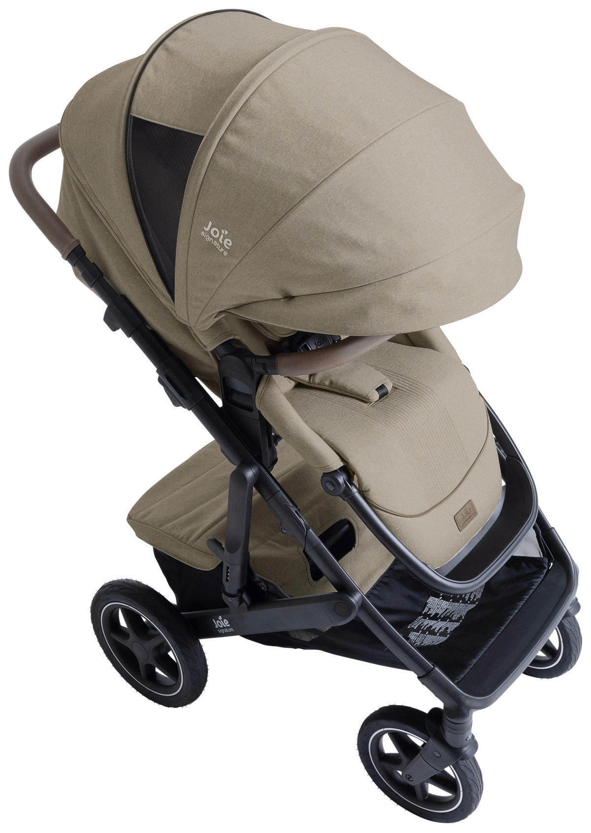 KOMBIKINDERWAGEN  Vinca 2in1  Sandstone  - Schwarz/Cappuccino, Basics, Textil/Metall (65/109/97cm) - JOIE SIGNATURE