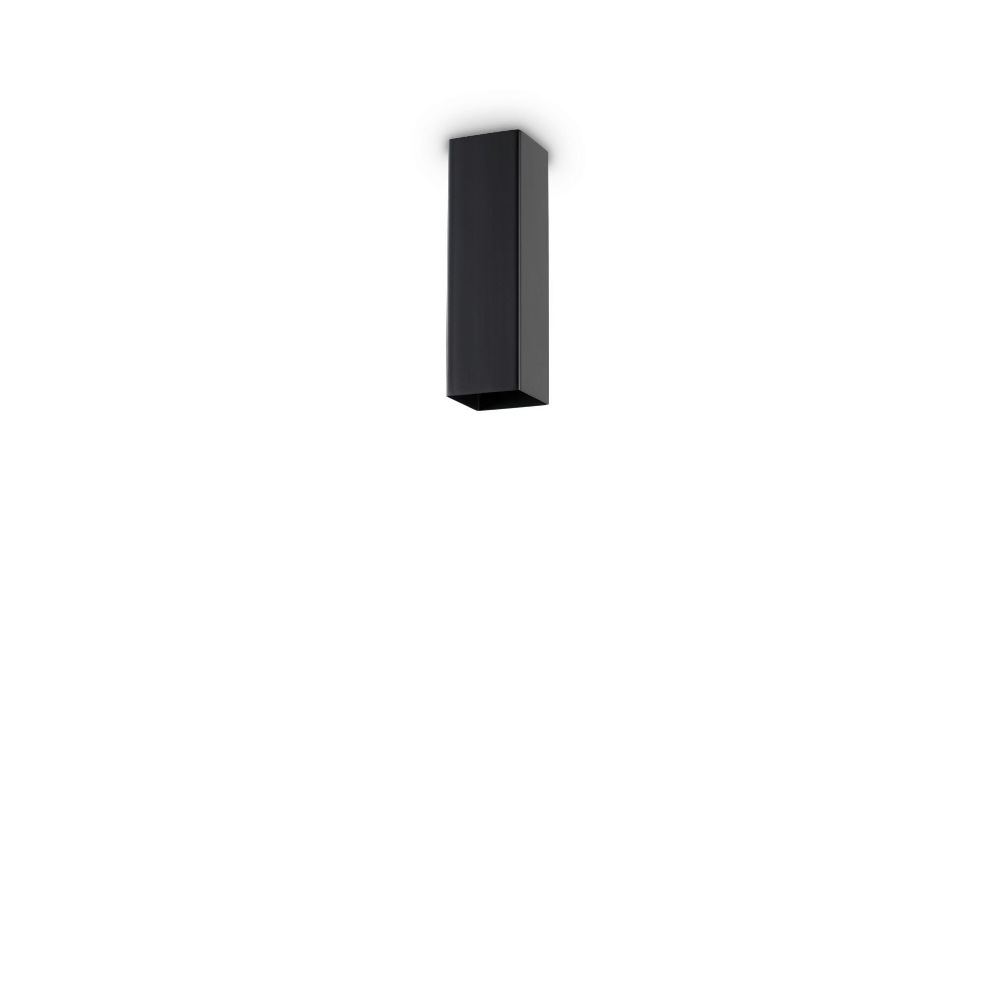 DECKENLEUCHTE     - Schwarz, KONVENTIONELL, Metall (6/20/6cm) - Ideal Lux