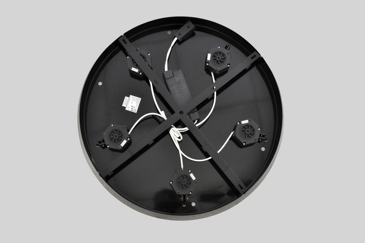 LED-HÄNGELEUCHTE Gubbio 67/150/49 cm  - Schwarzchrom, Design, Metall (67/150/49cm)