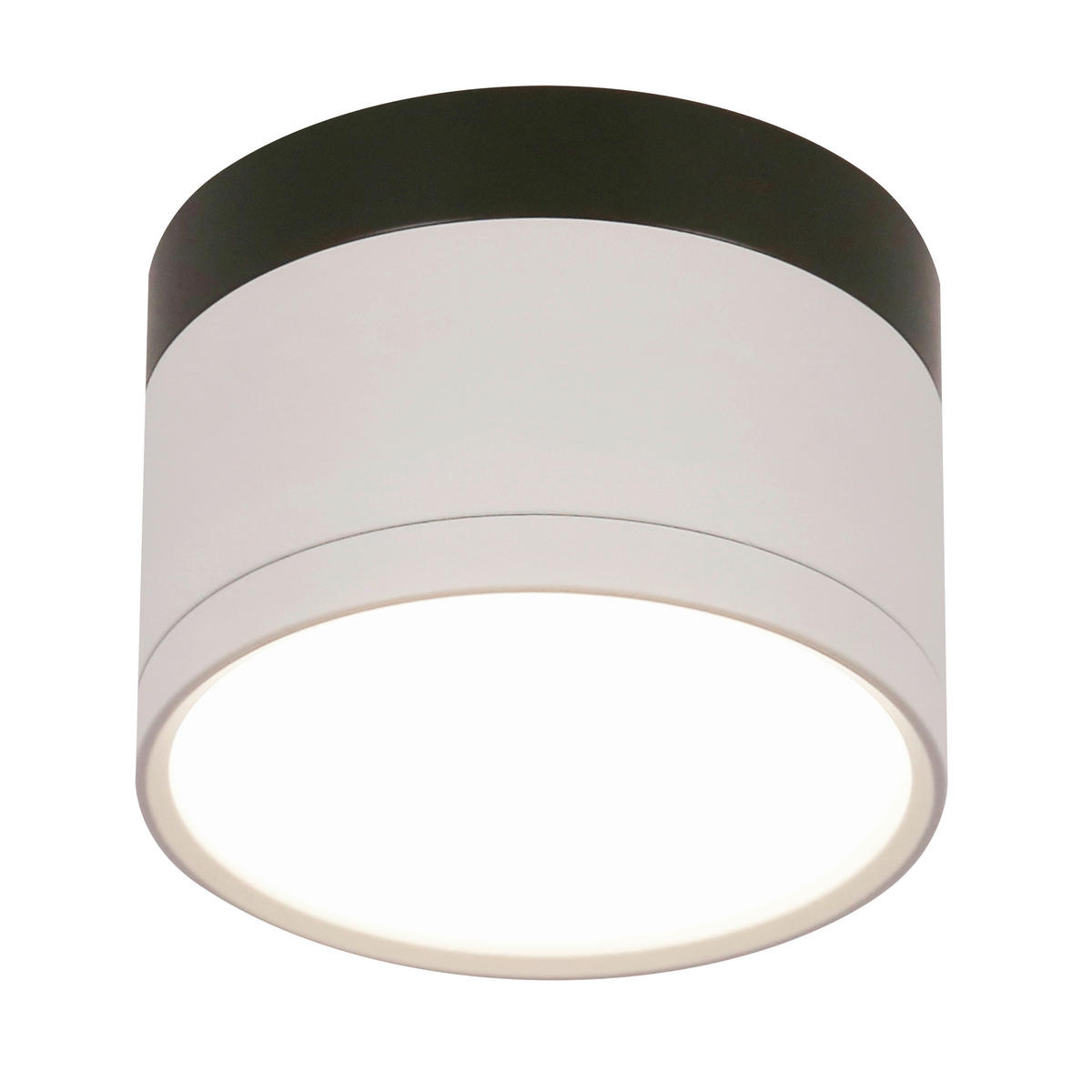 LED-DECKENLEUCHTE Tuba 8.8/8.8/6,4 cm   - Weiß, KONVENTIONELL, Metall (8.8/8.8/6,4cm)