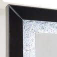 WANDSPIEGEL 100/180/5,5 cm    - Silberfarben/Schwarz, Design, Glas/Holzwerkstoff (100/180/5,5cm) - Xora