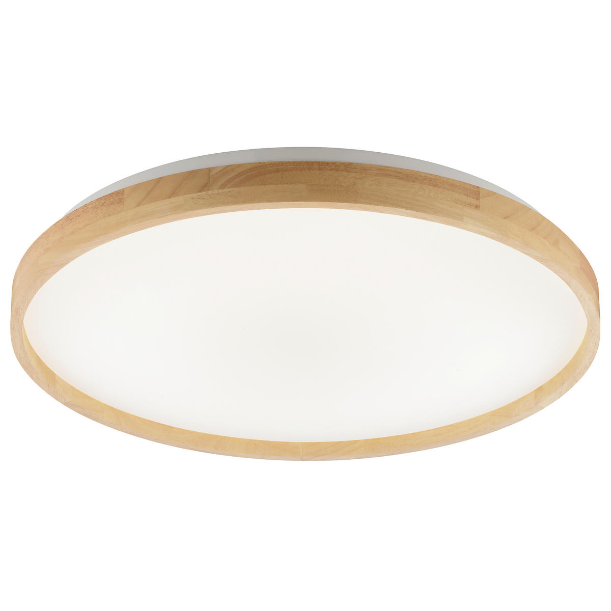 LED PLAFONJERA - boja bukve/crna, Osnovno, drvo/plastika (49,5/7,5cm)