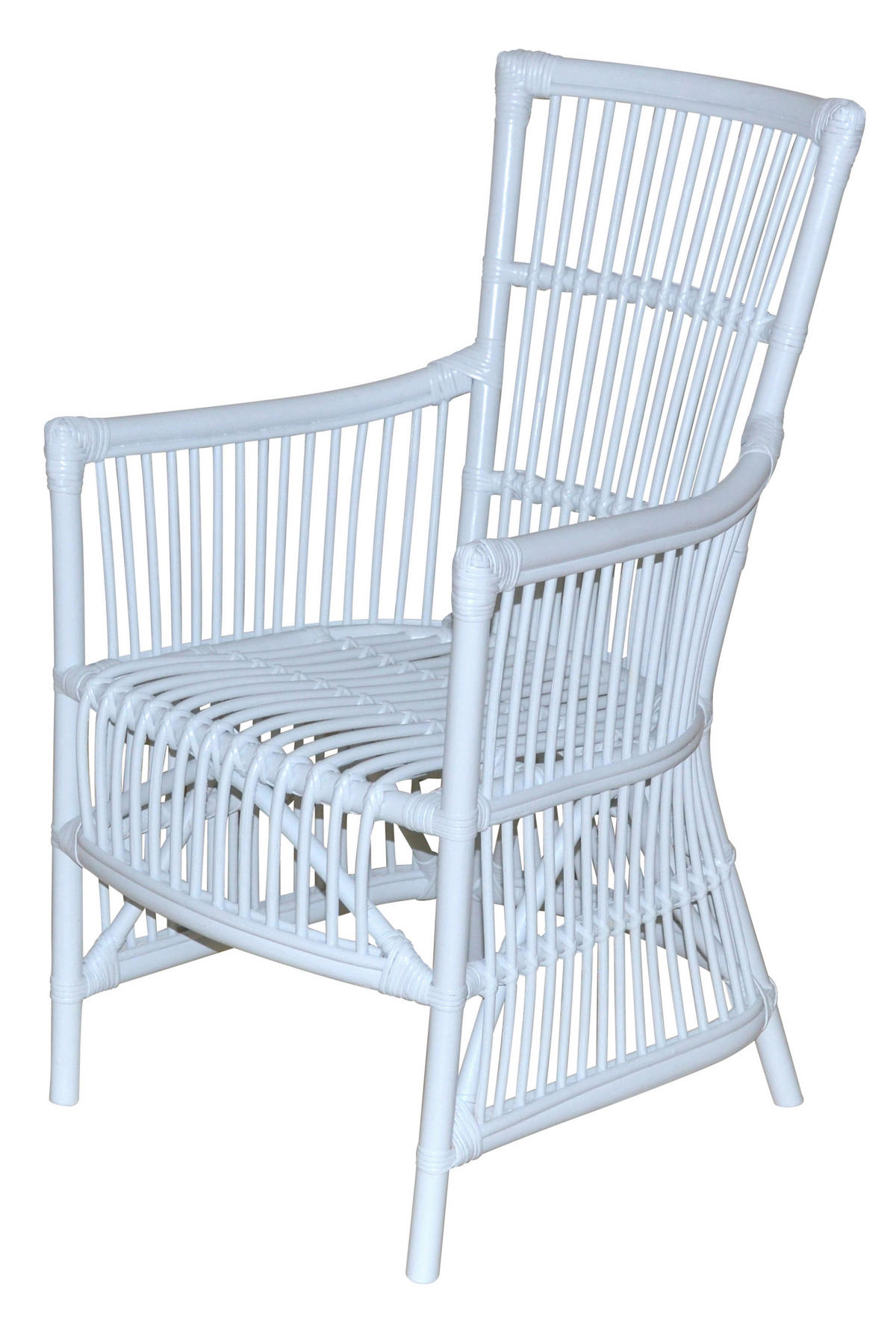 SESSEL Weiß    - Weiß, Natur, Holz (62/55/96cm) - MID.YOU