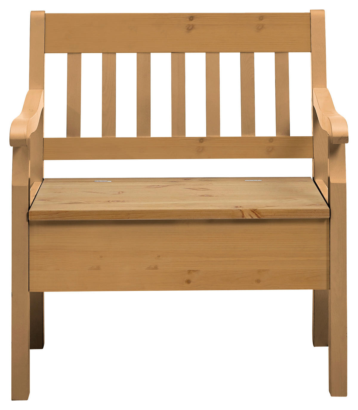 SITZBANK 83/93/58 cm Laugenfarbig Kiefer massiv  - Laugenfarbig, ROMANTIK / LANDHAUS, Holz (83/93/58cm) - Boxxx