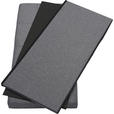 SITZBOX in Textil, Holzwerkstoff Anthrazit  - Anthrazit, Design, Holzwerkstoff/Textil (76/38/38cm) - Carryhome