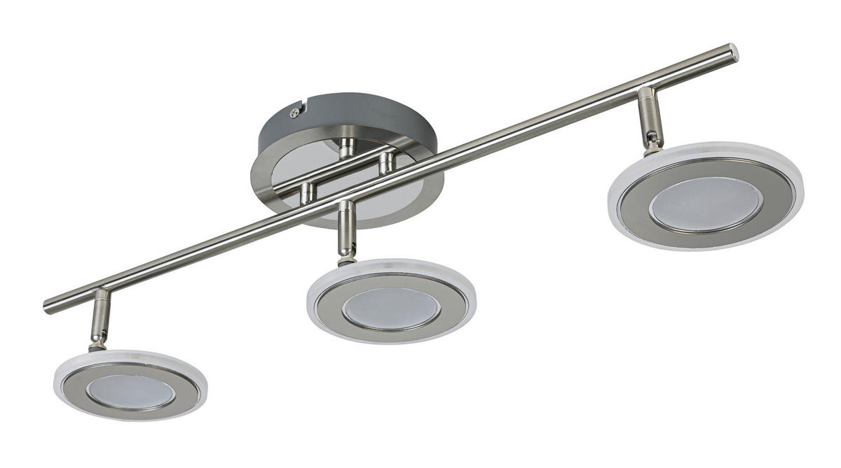 LED-SPOTLIGHT 59/17,5/12,5 cm   - kromfärg/nickelfärgad, Design, metall/plast (59/17,5/12,5cm) - Novel